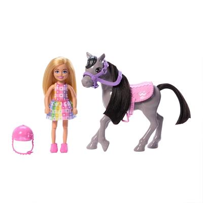 Barbie Chelsea Bebek ve Midilli Figür Seti