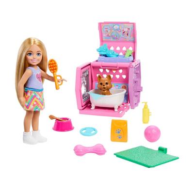 Barbie Chelsea Köpekçiğin Taşıma Çantası Oyun Seti