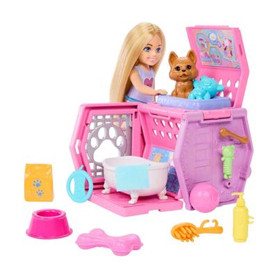 Barbie Chelsea Köpekçiğin Taşıma Çantası Oyun Seti