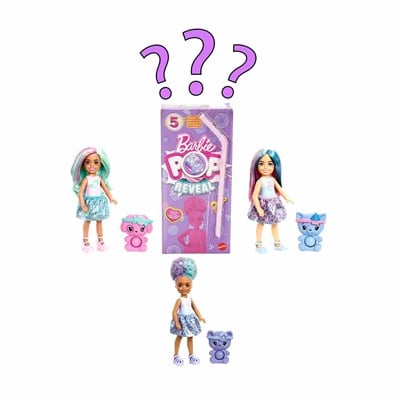 Barbie Chelsea POP Reveal Atıştırmalık Serisi Sürpriz Paket