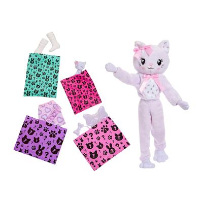 Barbie Cutie Reveal Serisi Mor Kedi