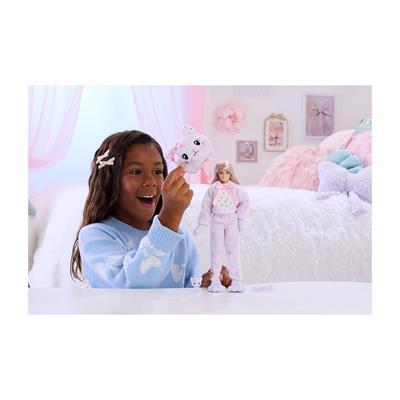 Barbie Cutie Reveal Serisi Mor Kedi