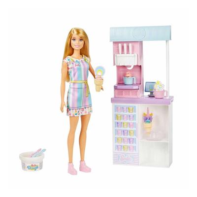 Barbie Dondurma Dükkanı Oyun Seti