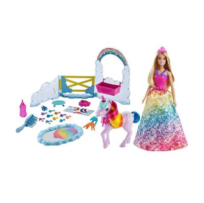 Barbie Dreamtopia Bebek ve Tek Boynuzlu At