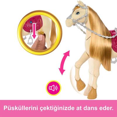 Barbie Gizemleri Büyük At Kovalamacası Dans ve Gösteri Atı