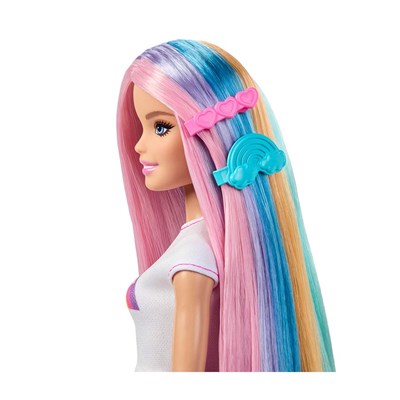 Barbie Gökkuşağı Saçlar Bebeği