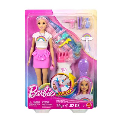 Barbie Gökkuşağı Saçlar Bebeği