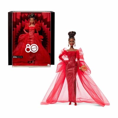 Barbie Mattel 80. Yıl Dönümü Koleksiyon Bebek