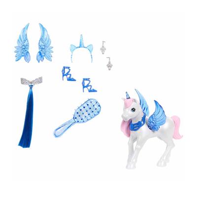 Barbie Mavi Saçlı Prenses Bebek