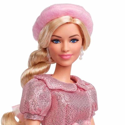 Barbie Movie Pembe Bereli Bebek