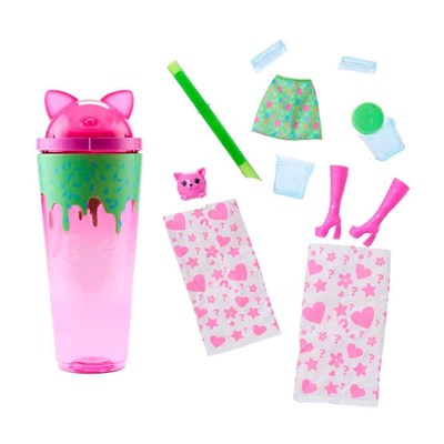 Barbie Pop Reveal Shake Serisi Pembe Kedi