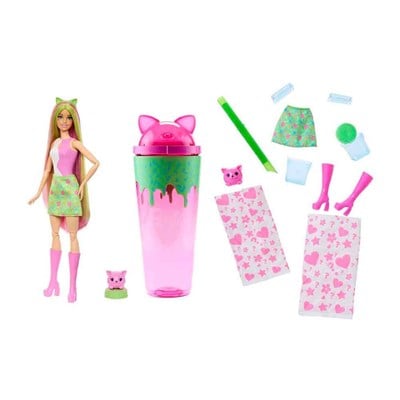 Barbie Pop Reveal Shake Serisi Pembe Kedi