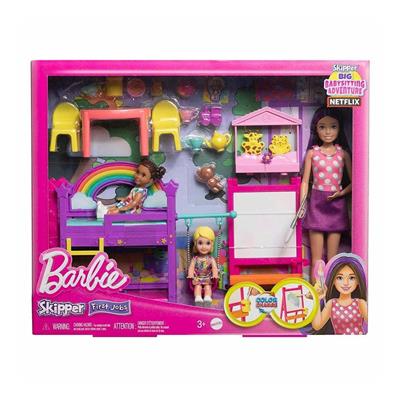 Barbie Skipper Bebek Bakıcılığı Eğlencesi Oyun Seti