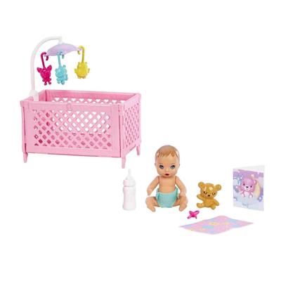 Barbie Skipper Bebek Bakıcılığı Beşikli Oyun Seti