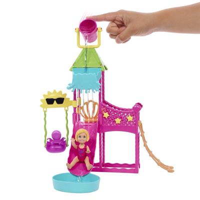 Barbie Skipperın Su Parkı Eğlencesi Oyun Seti