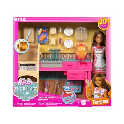 Barbie Teresa ve Mutfağı Oyun Seti