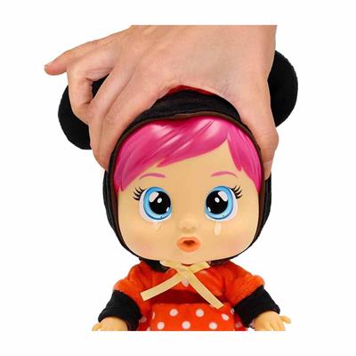 Cry Babies Love and Care Minnie Kostümlü Bebek