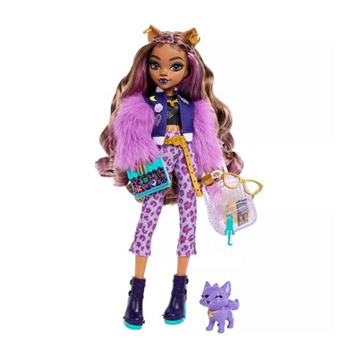 Monster High Ana Karakter Bebekler Sırt Çantalı Clawdeen Wolf