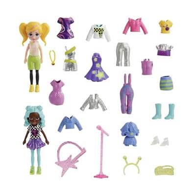 Polly Pocket ve Arkadaşları Farklı Moda Aksesuarları Oyun Setleri