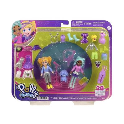 Polly Pocket ve Arkadaşları Farklı Moda Aksesuarları Oyun Setleri