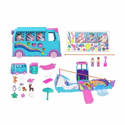Polly Pocket Dönüşebilen Evcil Hayvan Karavanı Oyun Seti