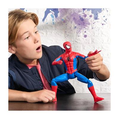 Hasbro Spider Man Red Blue Classic Titan 30 Cm