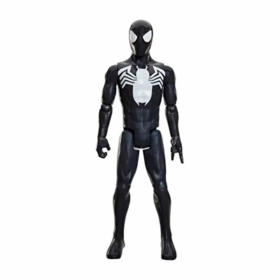Marvel Classic Hero Titan Serisi Aksiyon Figürü 30 Cm Black Suit Spiderman