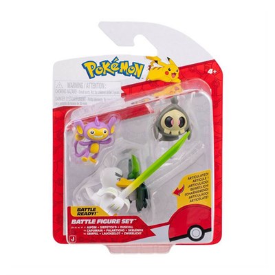 Neco Pokemon Battle 3lü Figür Seti