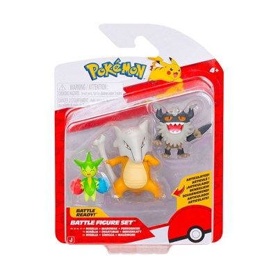 Neco Pokemon Battle 3lü Figür Seti