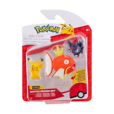 Neco Pokemon Battle 3lü Figür Seti