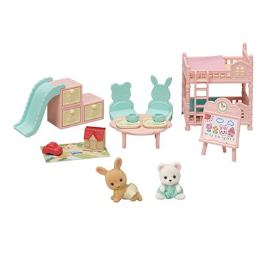 Adore Sylvanian Families Baby Room Set