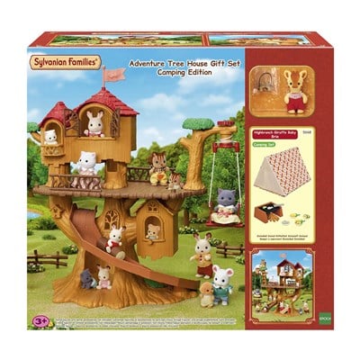 Adore Sylvanian Families Kamp Macerası Ağaç Evi Hediye Seti