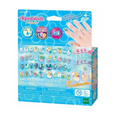 AquaBeads Sihirli Atlar ve Yıldızlar  Yedek Tırnak Paketi 4 Yaş