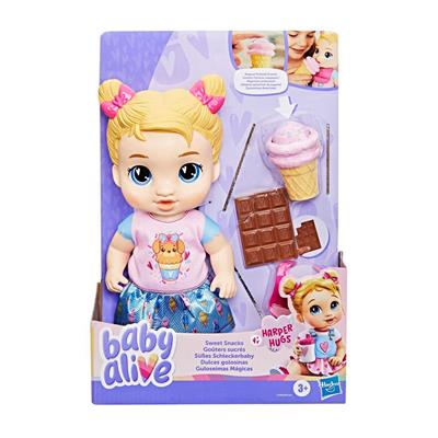 Hasbro Baby Alive Sweet Snacks Blonde Harper Doll