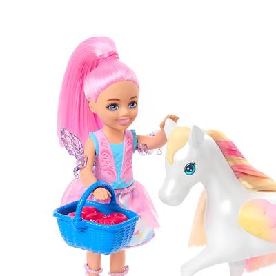 Barbie A Touch Of Magic Chelsea Ve Pegasus Oyun Seti