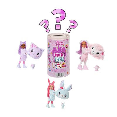 Barbie Chelsea Cutie Reveal Bebek Serisi Sürpriz Paket S2