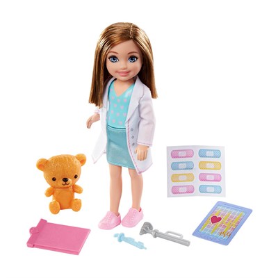 Barbie Chelsea Meslekleri Öğreniyor Bebek Serisi