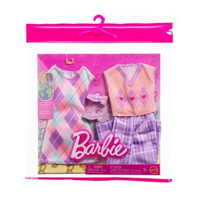 Barbienin Kıyafet Koleksiyonu 2li Paket