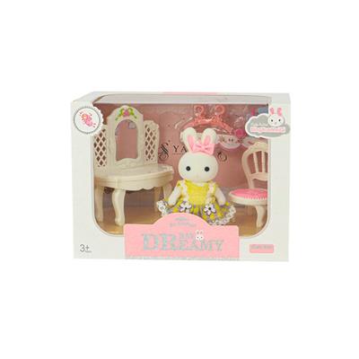 Bay Dreamy Mini Tavşan Aksesuarlı Şifonyer Seti