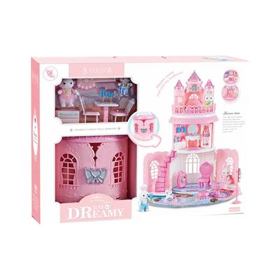 Bay Dreamy Taşınabilir Şato Ev Seti