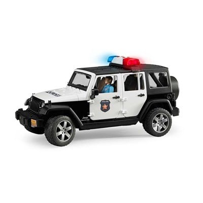 Bruder Jeep Wranger Polis Aracı ve Memur