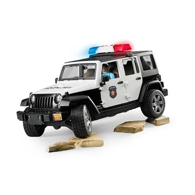 Bruder Jeep Wranger Polis Aracı ve Memur