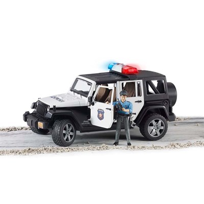 Bruder Jeep Wranger Polis Aracı ve Memur