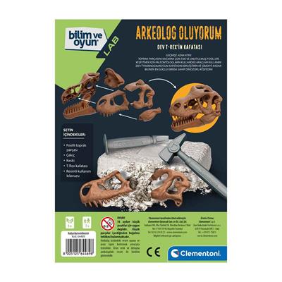 Clementoni Bilim ve Oyun  T-Rex Kazı Seti
