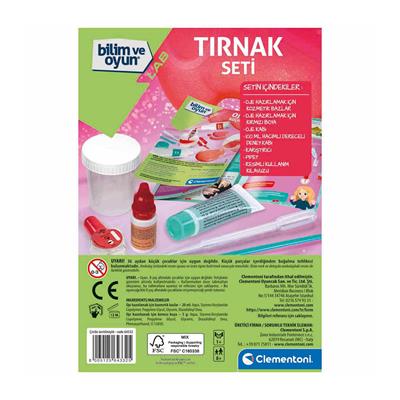 Clementoni Bilim ve Oyun Tırnak Seti