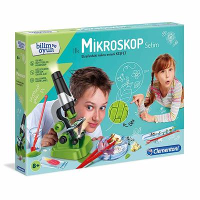 Clementoni İlk Mikroskop Setim Bilim ve Oyun