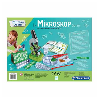 Clementoni İlk Mikroskop Setim Bilim ve Oyun