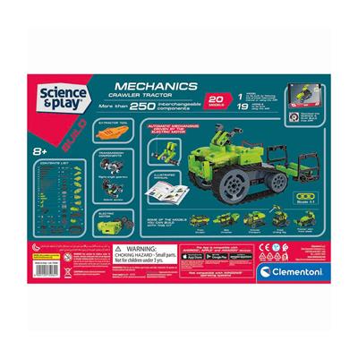 Clementoni Mekanik Laboratuvarı Çiftlik Traktörü +8 yaş