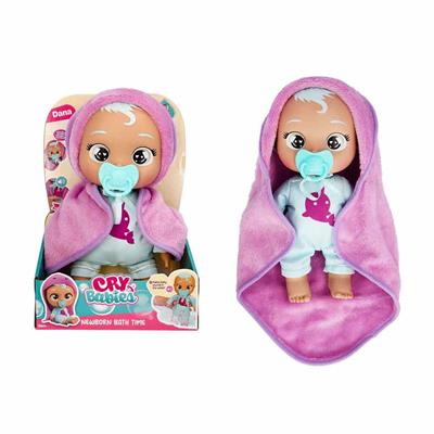 Cry Babies Love Banyo Zamanı Dana Bebek 30 cm