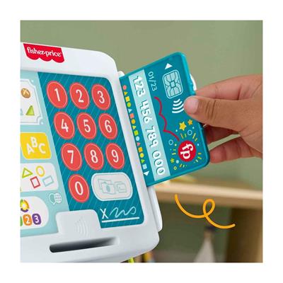 Fisher Price Sesli Eğlen ve Öğren Market Kasası
